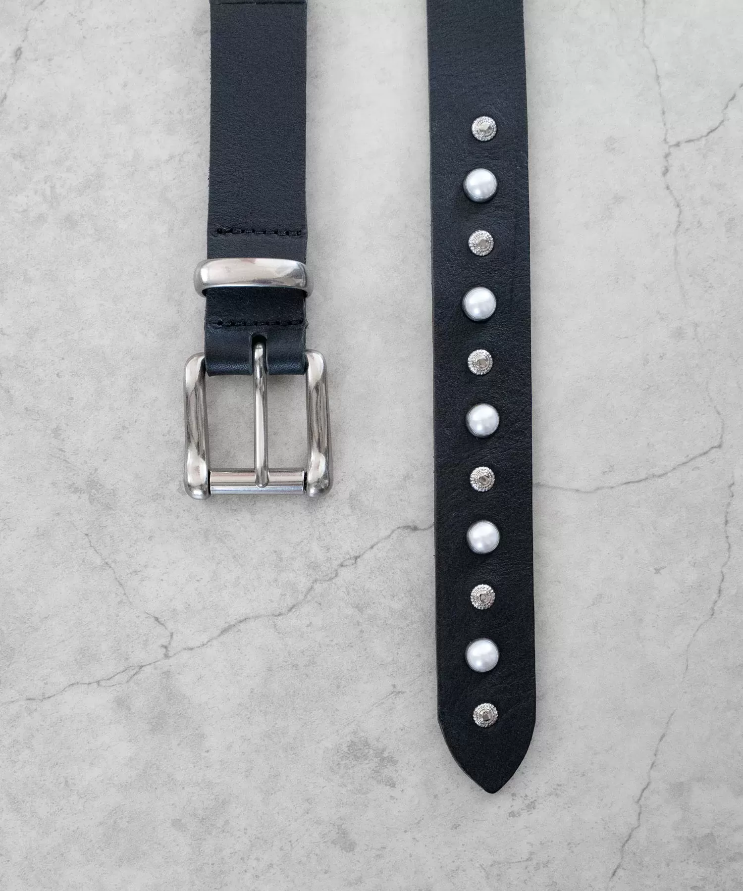 スタッズロングベルト